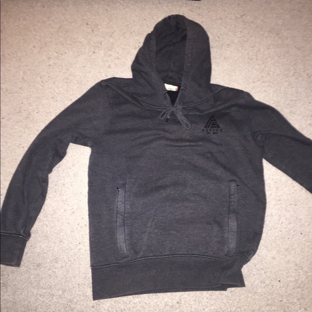 Active grey hoodie